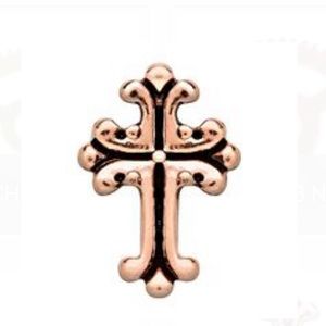 3/$15 π€ Origami Owl Ornate Rose Gold Gothic Cross